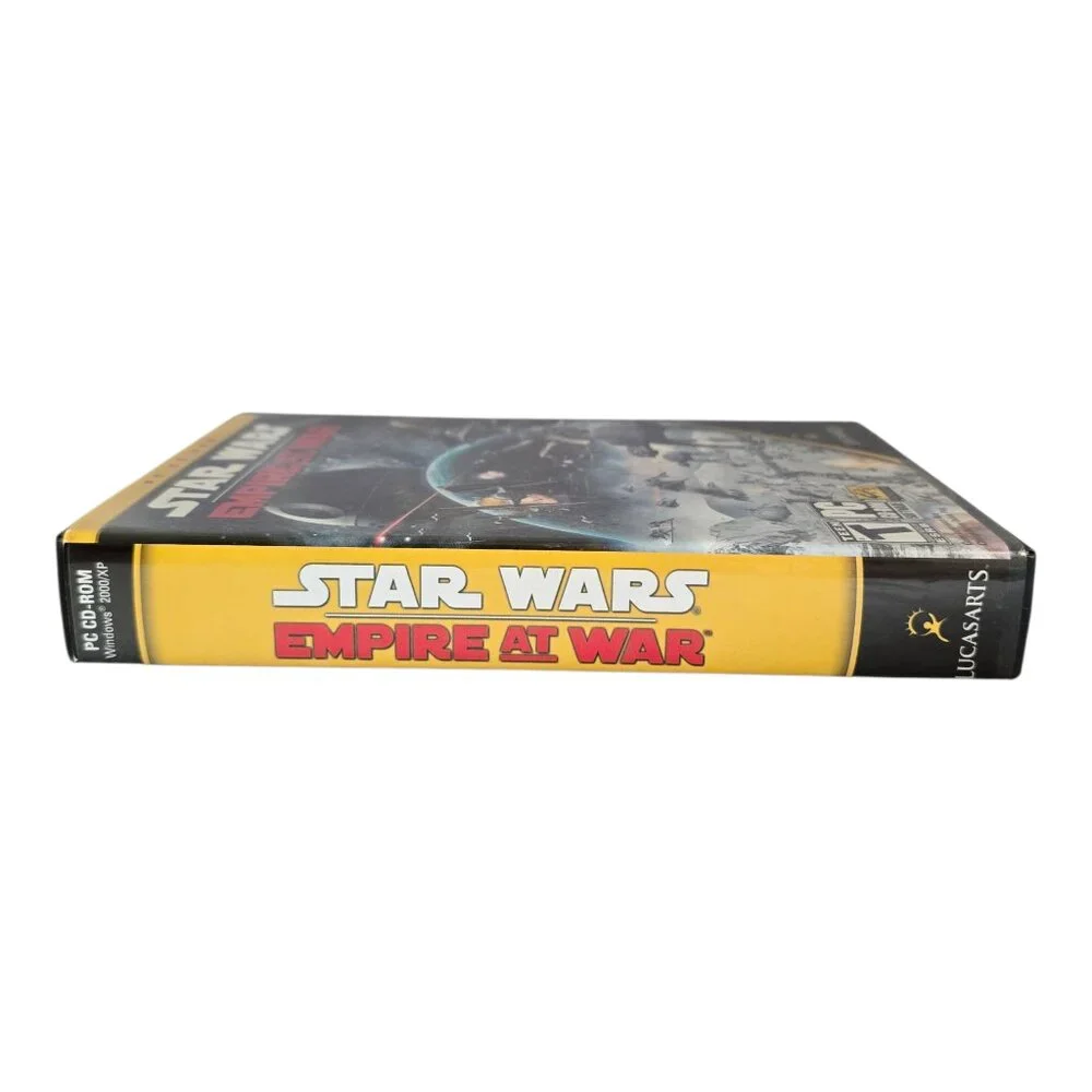Star Wars: Empire at War (PC, 2006) 2 Disc Set CIB Complete!